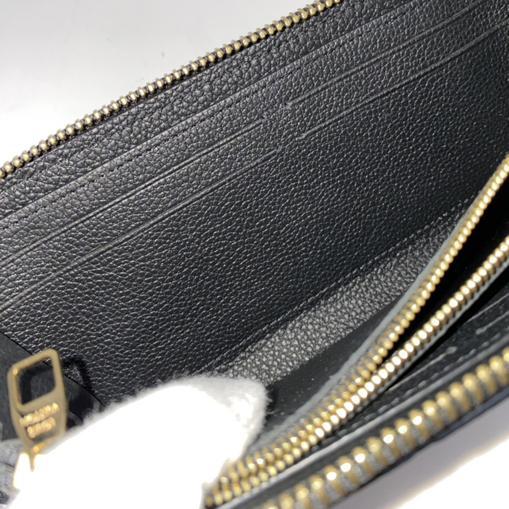 LOUIS VUITTON Empreinte Portefeuille Clemence M60171 Long Wallet in Black Cal... - Picture 13 of 13